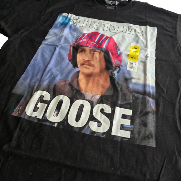 Top Gun “Talk to Me Goose” Tee L | Retro Movie Graphic | NWT - Picture 8 of 8
